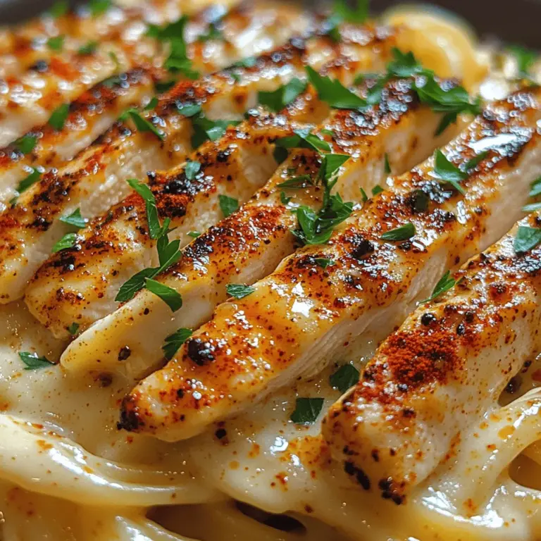 Willkommen zu einem aufregenden kulinarischen Abenteuer! In diesem Artikel dreht sich alles um die Zubereitung von Spicy Cajun Chicken Alfredo – einem Gericht, das die Aromen der Cajun-Küche mit der cremigen Textur einer klassischen Alfredo-Sauce vereint. Dieses Rezept ist nicht nur eine wahre Geschmacksexplosion, sondern auch eine einfache und schnelle Möglichkeit, ein köstliches Abendessen auf den Tisch zu bringen, das sowohl Familie als auch Freunde begeistern wird.