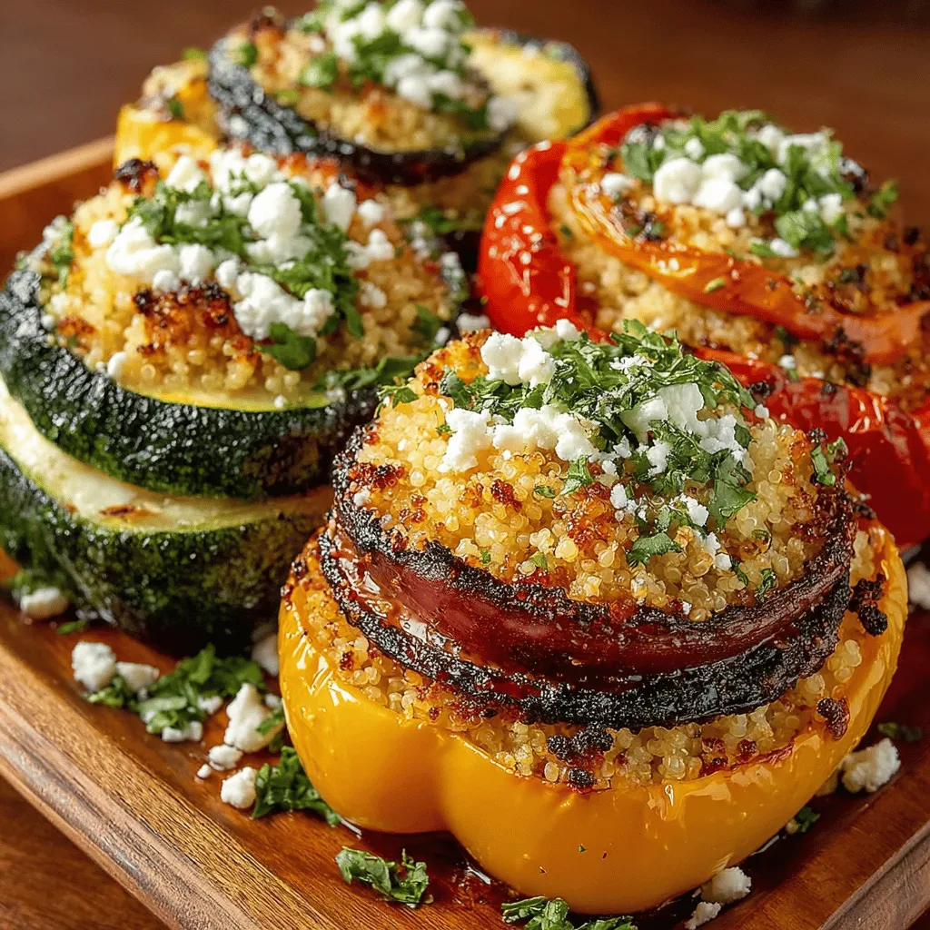 Die gefüllte Paprika ist ein klassisches Gericht, das in vielen Küchen rund um den Globus zu finden ist. Ursprünglich stammt die Tradition des Füllens von Paprika aus den mediterranen Ländern, wo frisches Gemüse und aromatische Gewürze eine zentrale Rolle in der Küche spielen. Diese Variante mit gegrilltem Gemüse und Couscous ist nicht nur köstlich, sondern auch äußerst nahrhaft und vielseitig. Sie eignet sich perfekt als Hauptgericht oder als Beilage und kann je nach Saison und Verfügbarkeit der Zutaten angepasst werden.
