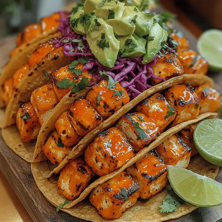 Wenn Sie auf der Suche nach einem schmackhaften, gesunden und gleichzeitig aufregenden Gericht sind, dann sind Sie bei diesen knusprigen Buffalo-Tofu-Tacos genau richtig. Diese Tacos kombinieren die herzhafte Würze von Buffalo-Sauce mit der zarten Textur von Tofu, was sie zu einer perfekten Wahl für Veganer, Vegetarier und alle, die einfach nur leckeres Essen genießen möchten, macht. Das Gericht hat sich in den letzten Jahren in der veganen Küche etabliert und erfreut sich wachsender Beliebtheit. Buffalo-Tofu-Tacos bieten nicht nur einen intensiven Geschmack, sondern sind auch schnell zubereitet und ideal für ein geselliges Abendessen oder ein schnelles Mittagessen.