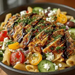 Wenn es um gesunde und schmackhafte Gerichte geht, ist ein mediterraner Pasta-Salat die perfekte Wahl. Besonders in den warmen Monaten erfreut sich der leichte griechische Hühnchen-Pasta-Salat großer Beliebtheit. Dieses Gericht kombiniert die Aromen der Mittelmeerküche mit frischen Zutaten und ist nicht nur ein Genuss für den Gaumen, sondern auch eine wahre Augenweide auf jedem Tisch.