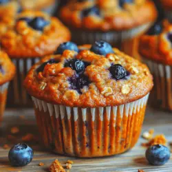 Muffins sind nicht nur ein beliebtes Frühstücksgebäck, sondern auch ein echter Alleskönner für jede Gelegenheit. Ihre Vielseitigkeit und die Möglichkeit, sie nach Belieben zu variieren, machen sie zu einer idealen Wahl für den Morgen, als Snack für zwischendurch oder sogar als süßes Dessert. Besonders die Kombination aus Haferflocken und Heidelbeeren in diesem Rezept sorgt nicht nur für einen hervorragenden Geschmack, sondern auch für eine nährstoffreiche Variante, die gesund und lecker ist.