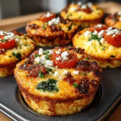 In der heutigen Zeit, in der viele von uns beschäftigt sind, ist es wichtig, schnelle und nahrhafte Optionen zur Hand zu haben. Muffins sind eine großartige Möglichkeit, um gesunde Zutaten in einer praktischen Form zu kombinieren. Die Kombination aus Eiweiß, frischem Spinat und knusprigem Bacon macht diese Muffins nicht nur schmackhaft, sondern auch proteinreich und sättigend. Sie eignen sich ideal für Meal Prep und sind einfach zuzubereiten, sodass sie auch in hektischen Zeiten eine gesunde Wahl darstellen.