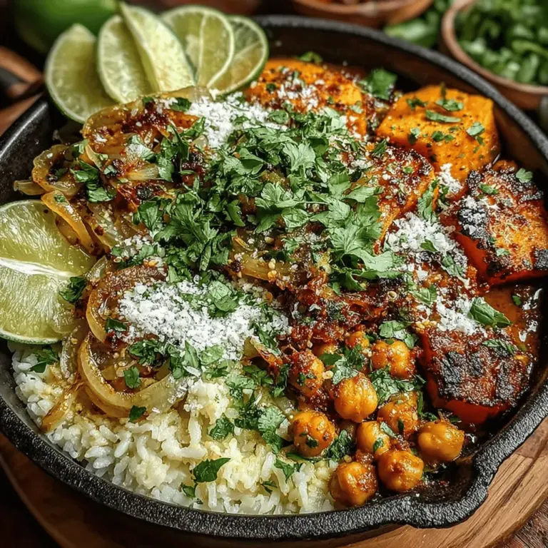 Die Würzigen Süßkartoffel- und Kichererbsen-Bowls sind ein wahres Fest für die Sinne und perfekt für alle, die gesunde und zugleich schmackhafte Gerichte lieben. Dieses Rezept vereint die süße, erdige Note von gerösteten Süßkartoffeln mit der herzhaften Proteinquelle der Kichererbsen und einer aromatischen Gewürzmischung. Es eignet sich hervorragend als nährstoffreiche Mahlzeit für Mittag- oder Abendessen und ist leicht zuzubereiten, was es zu einer idealen Wahl für geschäftige Wochentage macht.