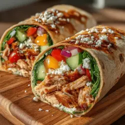 Hähnchen und Hummus Gemüse Wraps sind nicht nur ein schnelles und einfaches Gericht, sondern auch eine köstliche Möglichkeit, gesunde Zutaten in die tägliche Ernährung zu integrieren. Dieses Rezept ist perfekt für ein leichtes Mittagessen oder ein gesundes Abendessen und bietet eine Vielzahl von Nährstoffen. Die Kombination aus zartem Hähnchen, cremigem Hummus und frischem Gemüse sorgt für einen aufregenden Geschmack und eine angenehme Textur in jedem Biss.