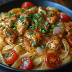 In der kulinarischen Welt sind Rezepte mehr als nur eine Anleitung zum Kochen; sie sind Ausdruck von Kultur, Kreativität und gemeinsamer Freude am Essen. Jedes Gericht erzählt seine eigene Geschichte und bringt Menschen zusammen. Das heutige Rezept, die Würzige & Cremige Cajun-Hühnchen-Pasta, ist ein hervorragendes Beispiel dafür, wie einfache Zutaten durch die richtige Kombination und Zubereitung in ein wahres Geschmackserlebnis verwandelt werden können. Diese Pasta vereint die herzhaften Aromen der Cajun-Küche mit der Cremigkeit einer italienischen Sauce und ist somit ideal für ein schnelles Abendessen oder ein besonderes Familientreffen.