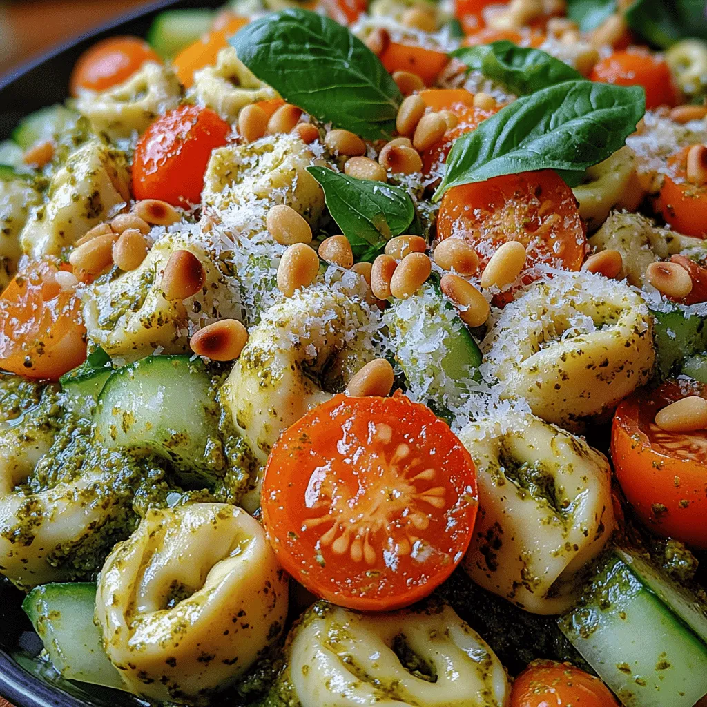 Willkommen zu unserem köstlichen Rezept für Cremige Pesto-Tortellini-Salat! Dieses Gericht ist nicht nur ein wahrer Gaumenschmaus, sondern auch einfach zuzubereiten und perfekt für verschiedene Anlässe. Ob als erfrischende Beilage zu einem Grillfest, als leichtes Mittagessen oder als Hauptgericht an einem warmen Sommertag – dieser Salat wird Ihre Gäste begeistern und Ihnen viel Lob einbringen.