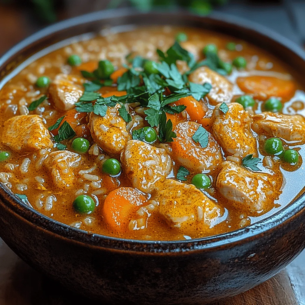 Goldene Hühner- und Reissuppe ist nicht nur ein einfaches Gericht, sondern ein wahres Wohlfühlessen, das Herz und Magen wärmt. Diese Suppe vereint die Aromen frisch zubereiteter Zutaten zu einer nahrhaften Mahlzeit, die sich ideal für kalte Tage oder wenn man sich nicht ganz wohlfühlt eignet. Die Kombination aus zartem Hähnchen, duftendem Reis und einer Vielzahl von Gemüse macht sie zu einer ausgewogenen Mahlzeit, die sowohl köstlich als auch nahrhaft ist.