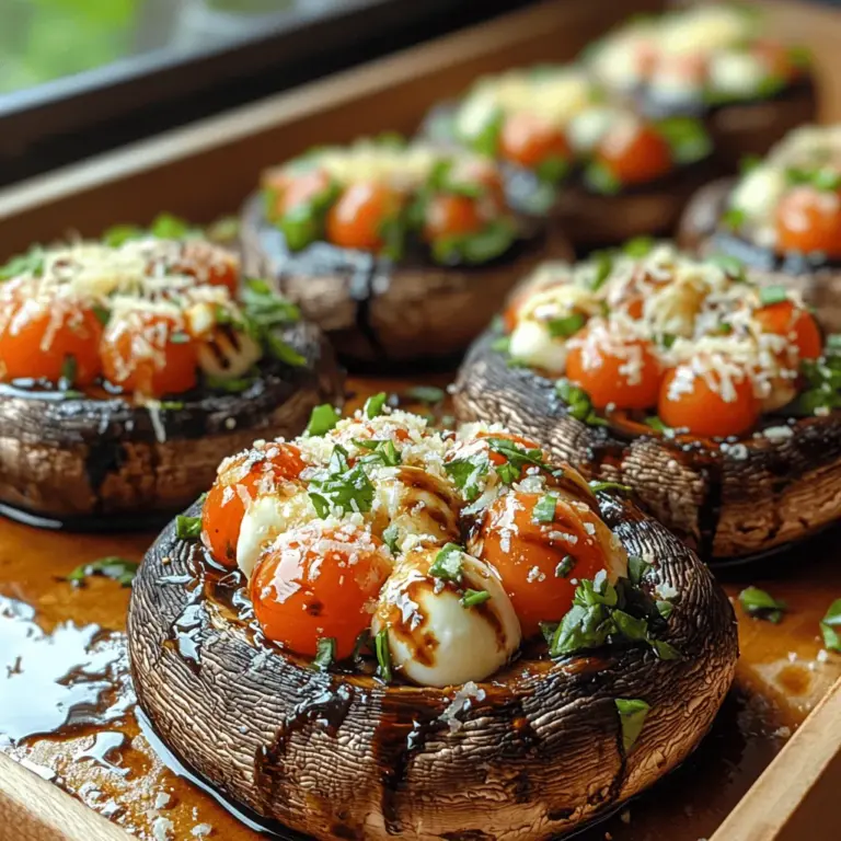 Die Kombination aus frischen Zutaten und einem schmackhaften, herzhaften Gericht macht die Caprese Delight Portobello Melts zu einer wahren Gaumenfreude. Dieses Rezept ist nicht nur eine hervorragende Möglichkeit, die Aromen des italienischen Caprese-Salats in einer neuen Form zu genießen, sondern es ist auch eine wunderbare Option für Vegetarier und alle, die auf der Suche nach einer gesunden, köstlichen Mahlzeit sind.