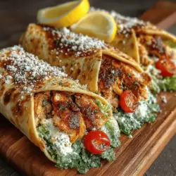 Knusprige Chicken Caesar Wraps sind eine köstliche und vielseitige Option, die sowohl in der alltäglichen Küche als auch bei besonderen Anlässen begeistert. Diese Wraps kombinieren die klassischen Aromen eines Caesar-Salats mit saftigem, zartem Hähnchen und knusprigen Croutons, alles eingewickelt in eine weiche Tortilla. Der Ursprung des Caesar-Salats geht auf die 1920er Jahre zurück, als der italienisch-amerikanische Koch Caesar Cardini in Tijuana, Mexiko, das Gericht kreierte. Diese Wrap-Version bringt die zeitlosen Aromen in ein handliches Format und eignet sich hervorragend als Mittagessen zur Arbeit, als schnelles Abendessen oder auch für Picknicks.
