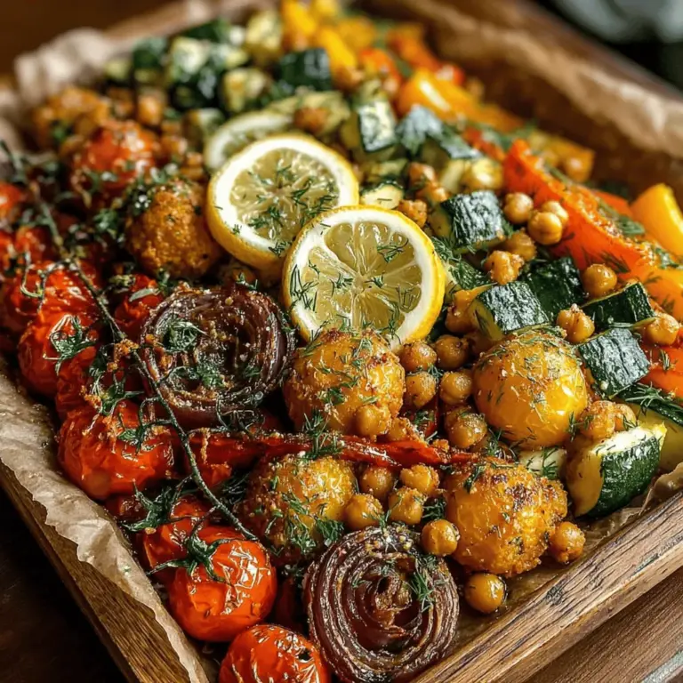 Kichererbsen sind nicht nur eine nahrhafte Hülsenfrucht, sondern auch äußerst vielseitig und lecker. Sie sind eine hervorragende Proteinquelle und können in vielen verschiedenen Gerichten eingesetzt werden. In diesem Rezept für „Zesty Roasted Lemon Dill Kichererbsen & Gemüse“ kombinieren wir die nussigen Aromen von Kichererbsen mit frischen Gemüsesorten und einer spritzigen Zitronen-Dill-Marinade. Dieses Gericht ist perfekt für eine gesunde Beilage, als Salatübertopfung oder sogar als nahrhafter Snack.