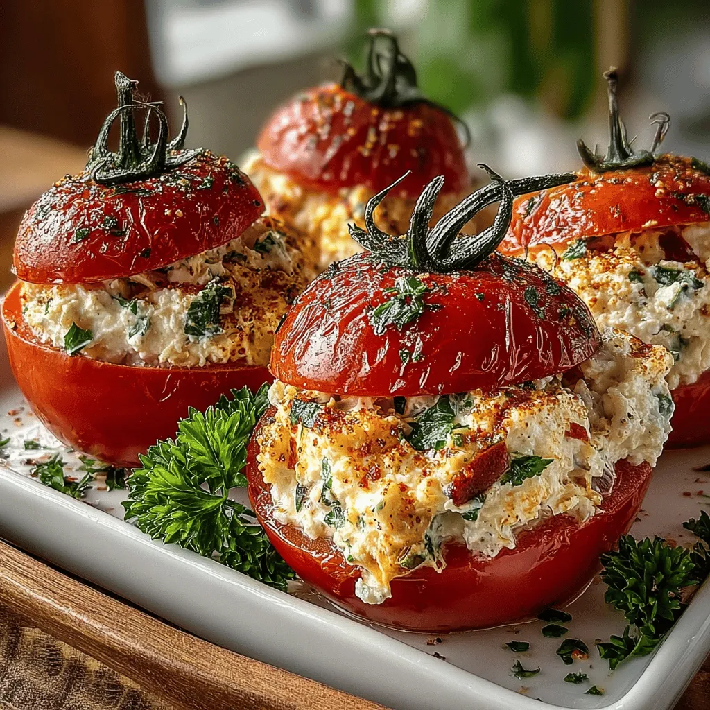 Willkommen in der Welt der kulinarischen Genüsse! Heute präsentieren wir Ihnen ein Rezept, das nicht nur lecker, sondern auch äußerst ansprechend ist: die Mini gefüllten Tomaten mit Thunfisch. Dieses Gericht ist nicht nur eine Augenweide, sondern bietet auch eine harmonische Kombination aus frischen Zutaten und köstlichen Aromen. Perfekt als Vorspeise für Ihre nächste Feier oder als leichtes Mittagessen, sind diese gefüllten Tomaten eine ideale Wahl für alle, die gesunde und schmackhafte Speisen schätzen.