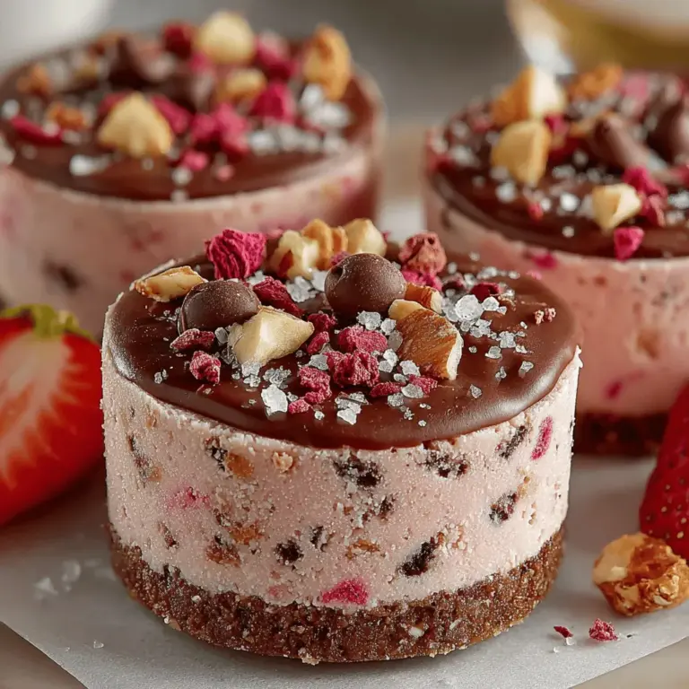 Choco-Crunch Delight Coins sind die ideale Kombination aus cremigem Joghurt und knusprigen Zutaten, perfekt für alle, die nach einer gesunden, aber dennoch köstlichen Snack-Option suchen. Dieses Rezept ist nicht nur einfach zuzubereiten, sondern bietet auch eine köstliche Möglichkeit, gesunde Zutaten in Ihren Alltag zu integrieren. Egal, ob Sie nach einer süßen Belohnung nach dem Training suchen oder ein erfrischendes Dessert für einen heißen Sommertag zubereiten möchten, diese gefrorenen Joghurt-Münzen sind die perfekte Wahl.