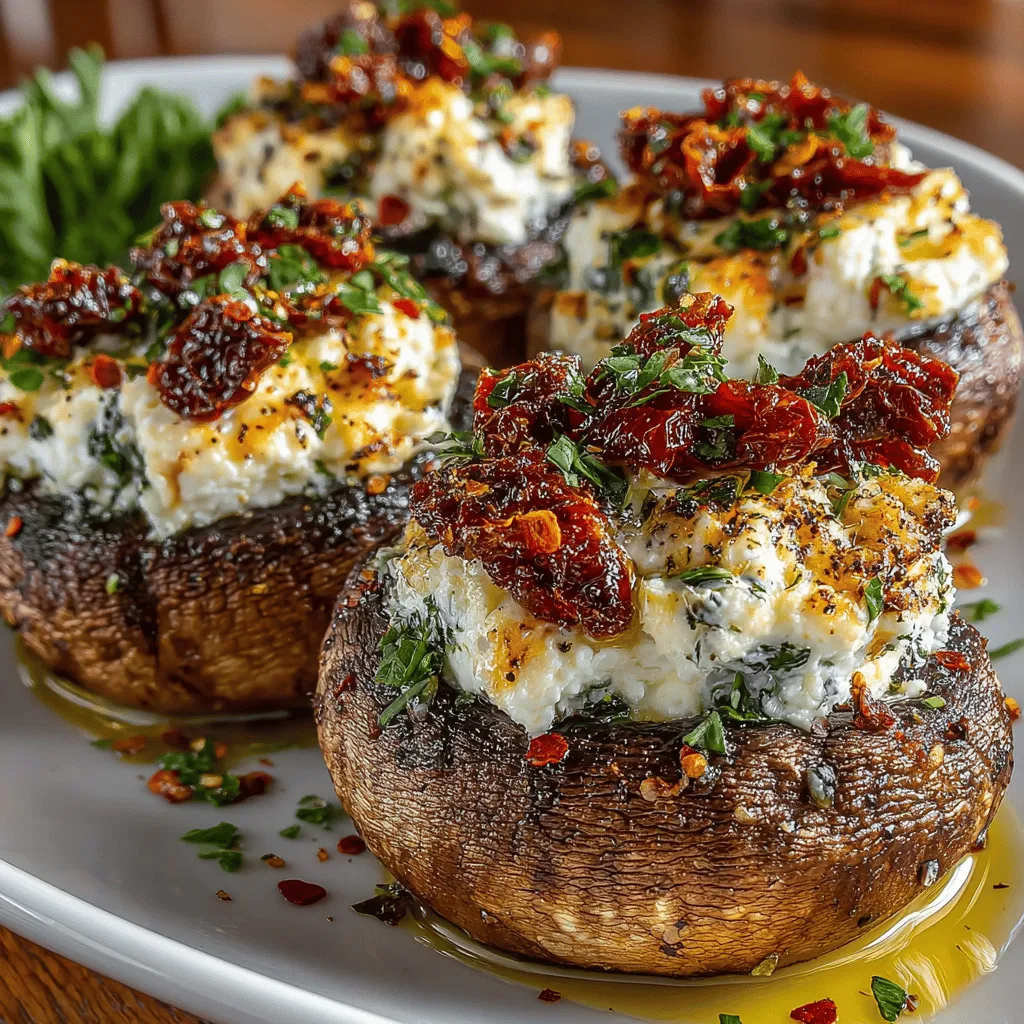 Gefüllte Champignons sind nicht nur ein klassisches Rezept, das in vielen Küchen zu finden ist, sondern auch eine köstliche Möglichkeit, frische Zutaten zu kombinieren und ein Gericht zu kreieren, das sowohl als Vorspeise als auch als Snack hervorragend geeignet ist. Diese herzhafte Variante mit getrockneten Tomaten und Käse bringt nicht nur Geschmack, sondern auch eine besondere Note auf den Tisch. Die Kombination aus zarten Champignons, cremigem Frischkäse und würzigen Tomaten sorgt für ein Geschmackserlebnis, das sowohl in geselligen Runden als auch bei festlichen Anlässen begeistert.