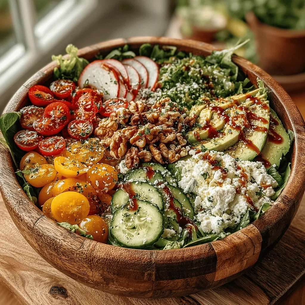 Lebhafte Sommerbrise Salatschüssel: Ein Nährstoffreicher Genuss