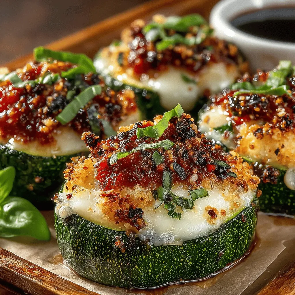 Zucchini-Pizza-Bites mit einem Twist: Ein köstliches Rezept für gesundes Snacking