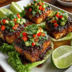 Willkommen zu einem köstlichen und gesunden Rezept, das nicht nur den Gaumen erfreut, sondern auch einfach zuzubereiten ist: Herzhafte Mini BBQ Tofu-Lettuce-Boote. Dieses Gericht ist die perfekte Wahl für alle, die auf der Suche nach einer schmackhaften, pflanzlichen Mahlzeit sind, die sich ideal für Partys, als Snack oder sogar als leichtes Abendessen eignet. Die Kombination von knusprigem Tofu, frischem Gemüse und einer herzhaften BBQ-Sauce sorgt für ein Geschmackserlebnis, das sowohl Veganer als auch Nicht-Veganer begeistern wird.