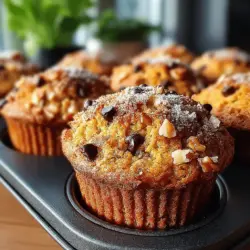 Die Kürbis-Bananen-Frühstücksmuffins sind nicht nur eine hervorragende Option für ein nahrhaftes Frühstück, sondern auch eine köstliche Möglichkeit, die Aromen des Herbstes in Ihren Alltag zu integrieren. Diese Muffins kombinieren die natürliche Süße von reifen Bananen mit dem warmen, erdigen Geschmack von Kürbispüree, was sie zu einem idealen Snack für die ganze Familie macht. Egal, ob Sie sie zum Frühstück, als Snack für die Arbeit oder in die Schultüte Ihrer Kinder packen möchten, diese Muffins sind vielseitig und erfreuen sich großer Beliebtheit.