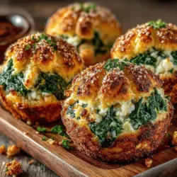 Die Kombination aus Spinat und Feta ist in der mediterranen Küche sehr beliebt. Spinat ist nicht nur reich an Vitaminen und Mineralstoffen, sondern verleiht den Küchlein auch eine schöne grüne Farbe und einen milden Geschmack. Feta-Käse hingegen bringt eine salzige Note mit, die wunderbar mit dem leicht herben Geschmack des Spinats harmoniert. Die Mini Spinat-Feta-Küchlein sind somit nicht nur lecker, sondern auch eine gesunde Wahl.