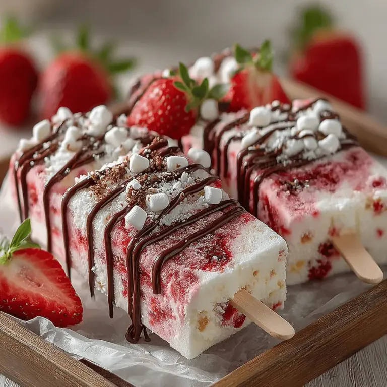 Wenn die Temperaturen steigen und die Sonne strahlt, gibt es nichts Erfrischenderes als ein köstliches Eis. Diese Erdbeer-Marshmallow-Frozen-Yogurt-Pops sind die perfekte Wahl, um sich an heißen Sommertagen abzukühlen. Mit einer Kombination aus cremigem griechischem Joghurt, frischen Erdbeeren und süßen Mini-Marshmallows sind diese Popsicles nicht nur ein Genuss für die Sinne, sondern auch eine gesunde Alternative zu herkömmlichem Eis. Ursprünglich aus den USA stammend, haben gefrorene Joghurts und Popsicles in den letzten Jahren weltweit an Beliebtheit gewonnen – und das aus gutem Grund.