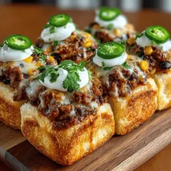 In der modernen Küche spielen Rezepte eine zentrale Rolle, nicht nur als Anleitung zum Kochen, sondern auch als Inspiration für neue Geschmackserlebnisse und kulinarische Abenteuer. In einer Zeit, in der das Kochen oft mit Hektik und Zeitmangel verbunden ist, suchen viele nach einfachen, aber dennoch schmackhaften Gerichten, die sich schnell zubereiten lassen. Eines dieser Gerichte sind die scharfen Mini-Hühnchen-Enchilada-Slider-Brötchen. Diese kleinen Köstlichkeiten sind nicht nur einfach zuzubereiten, sondern überzeugen auch durch ihren würzigen Geschmack und ihre Vielseitigkeit – perfekt für Partys, Familienessen oder ein schnelles Mittagessen.