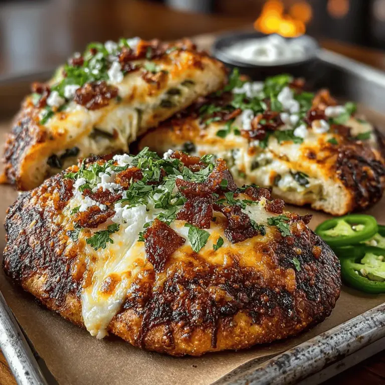 Die Mini Jalapeño Popper Fladenbrote sind eine köstliche und kreative Variante des beliebten Jalapeño Poppers, die sich perfekt als Vorspeise oder Snack eignen. Ursprünglich aus der amerikanischen Küche stammend, haben Jalapeño Poppers schnell ihren Weg in die Herzen von Feinschmeckern weltweit gefunden. Die Kombination aus cremigem Frischkäse, würzigem Käse und dem feurigen Kick von Jalapeños macht sie zu einem unverzichtbaren Highlight bei Partys, Grillabenden oder gemütlichen Abenden zu Hause.