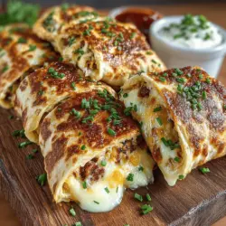 Die Hauptzutaten in unseren Mini-Türkei-Cheddar-Roll-Ups sind nicht nur lecker, sondern auch nährstoffreich. Truthahn ist eine großartige Proteinquelle, die dabei hilft, die Muskelmasse zu erhalten und zu stärken. Zudem enthält er weniger Fett als viele andere Fleischsorten, was ihn zu einer idealen Wahl für eine gesunde Ernährung macht. Cheddar-Käse fügt nicht nur einen köstlichen Geschmack hinzu, sondern liefert auch Kalzium und Vitamin D, die wichtig für die Knochengesundheit sind.