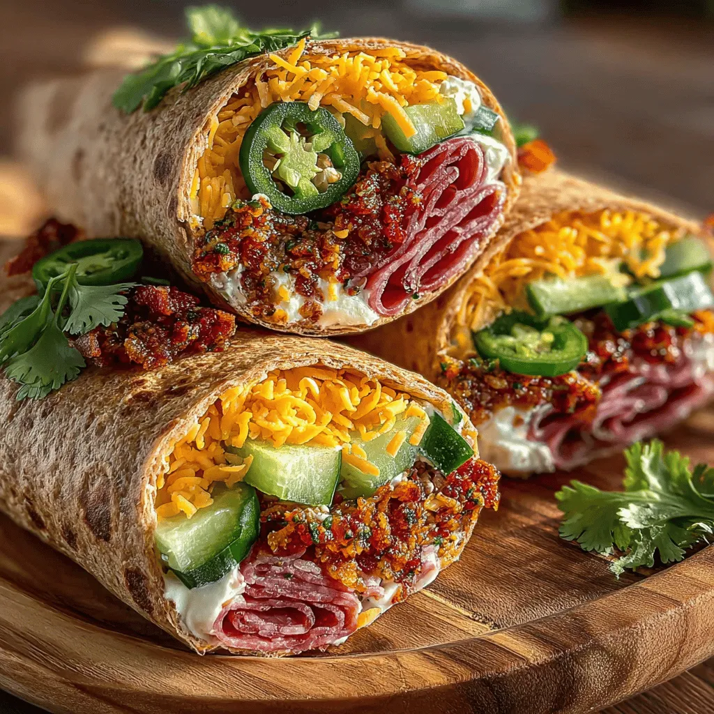 Süße und Würzige Charcuterie-Wraps – Eine kulinarische Entdeckung