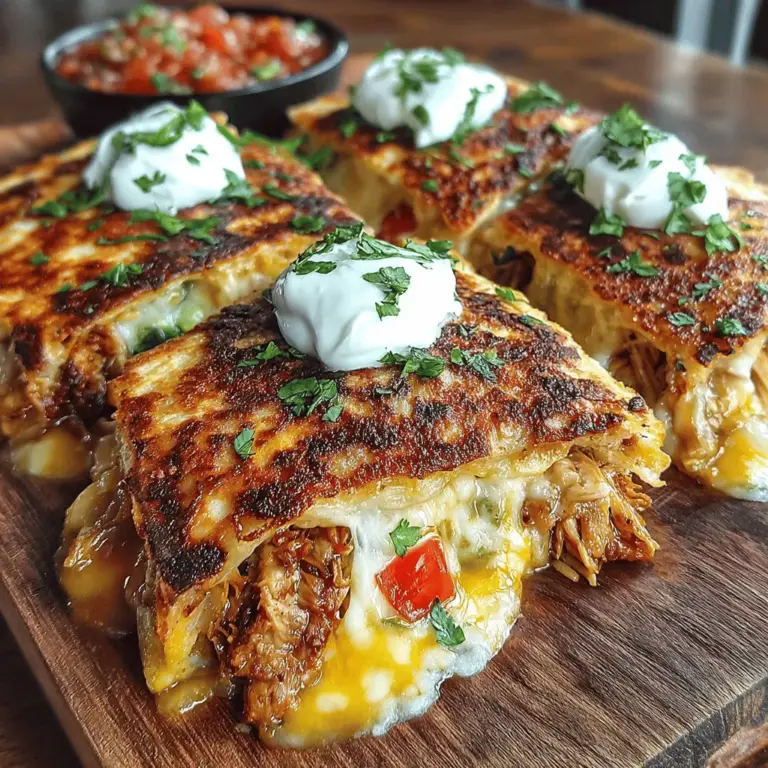 Avocado-Hühnchen-Quesadillas sind eine köstliche und nahrhafte Option für ein schnelles Mittagessen oder Abendessen. Dieses Gericht kombiniert die Cremigkeit von reifen Avocados mit zartem Hühnchen und geschmolzenem Käse, um ein Geschmackserlebnis zu bieten, das sowohl sättigend als auch befriedigend ist. Quesadillas sind nicht nur einfach zuzubereiten, sondern auch unglaublich vielseitig; sie lassen sich leicht an individuelle Vorlieben anpassen.