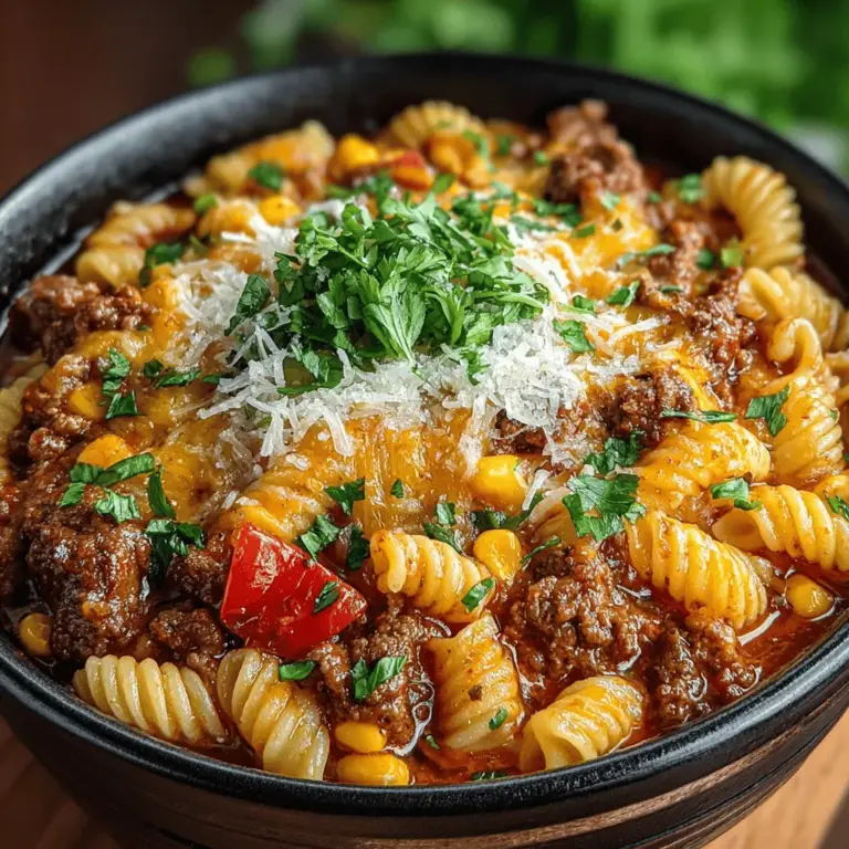 Wenn Sie auf der Suche nach einem herzhaften und sättigenden Gericht sind, dann sind Käse-Chili-Makkaroni aus dem Crockpot genau das Richtige für Sie. Dieses Rezept vereint die Aromen von würzigem Chili mit der Cremigkeit von Käse und dem Komfort von Makkaroni, was es zu einem perfekten Gericht für Familienessen oder gemütliche Abende macht. Die Idee, ein solches Gericht im Crockpot zuzubereiten, bedeutet, dass Sie es einfach zusammenstellen können, während der Rest der Arbeit von der Maschine erledigt wird. So haben Sie mehr Zeit für die wichtigen Dinge im Leben – und das Essen ist immer noch köstlich!