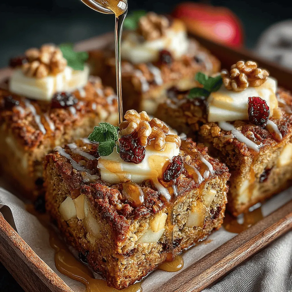 Apfelkuchen Haferflocken Frühstücksquares: Nährwertanalyse, Serviervorschläge und mehr