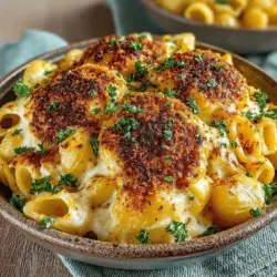 Mac and Cheese ist ein zeitloses Gericht, das bei Jung und Alt gleichermaßen beliebt ist. Diese cremige One-Pot-Version bringt nicht nur den klassischen Komfort von Mac and Cheese auf den Tisch, sondern macht auch die Zubereitung zum Kinderspiel. In nur 20 Minuten können Sie ein köstliches und sättigendes Mittagessen zaubern, das die ganze Familie erfreuen wird. Was dieses Rezept besonders macht, ist nicht nur die Einfachheit, sondern auch die Kombination aus scharfem Cheddar und Mozzarella, die dem Gericht eine unvergleichliche Cremigkeit und einen reichen Geschmack verleiht.
