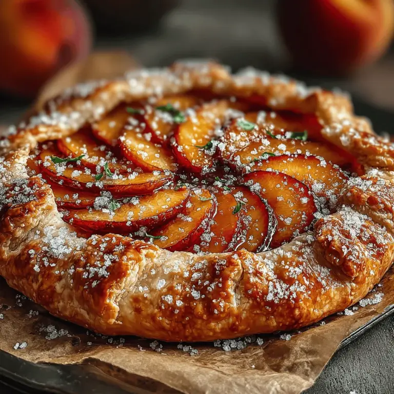 Hausgemachte Rezepte haben eine besondere Bedeutung in der Küche. Sie bringen nicht nur Freude beim Kochen, sondern auch ein Gefühl von Liebe und Geborgenheit. Besonders in der heutigen Zeit, in der viele Menschen nach einfachen, aber dennoch köstlichen Gerichten suchen, ist die Zubereitung von Snacks und Desserts in den eigenen vier Wänden beliebter denn je. Die Süße und Würze der Pfirsich-Galette ist ein perfektes Beispiel dafür, wie einfache Zutaten zu einem beeindruckenden Dessert kombiniert werden können.