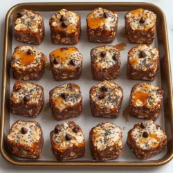 Dieses Rezept richtet sich an alle, die eine süße, aber gesunde Leckerei suchen. Besonders beliebt sind die gekühlten Erdnussbutter-Haferdelights bei Familien mit Kindern, Sportlern, und gesundheitsbewussten Genießern. Sie sind perfekt für verschiedene Anlässe, wie zum Beispiel: