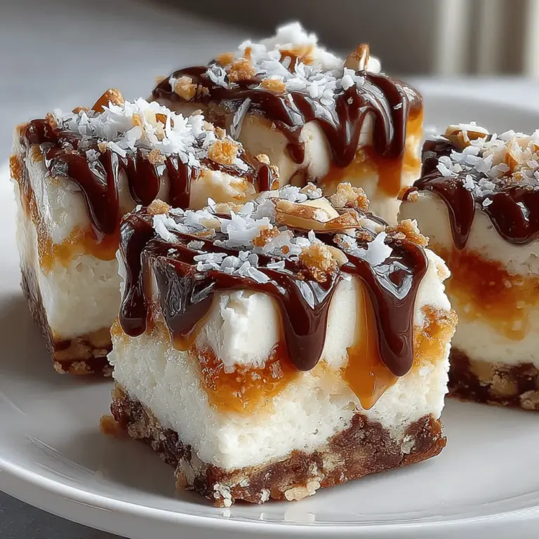 Die Sonne scheint, und die Temperaturen steigen – genau die richtige Zeit für ein erfrischendes Dessert! Heute präsentieren wir Ihnen ein Rezept, das nicht nur köstlich, sondern auch gesund ist: die gefrorenen Joghurt Almond Joy Riegel. Diese süßen, schokoladigen Riegel sind inspiriert von dem beliebten Almond Joy Schokoladenriegel und bieten eine großartige Möglichkeit, sich an heißen Tagen zu erfrischen, ohne auf Geschmack verzichten zu müssen.