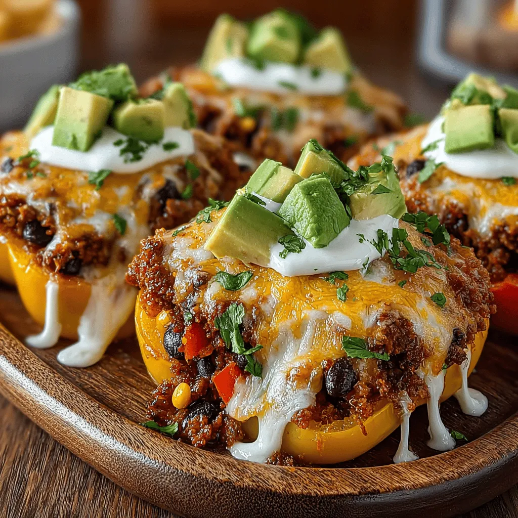 Willkommen zu einem köstlichen und vielseitigen Rezept: Gefüllte Paprika Nacho Scheiben. Diese kreative Neuinterpretation des klassischen Nacho-Gerichts kombiniert die Frische von bunten Paprikaschoten mit einer nahrhaften Füllung aus Quinoa, schwarzen Bohnen und einer Vielzahl von Gewürzen. Gefüllte Paprika sind nicht nur ein optisches Highlight auf dem Tisch, sondern auch eine gesunde Option, die perfekt für Familienabende, Partys oder einfach für ein schnelles Abendessen geeignet ist.