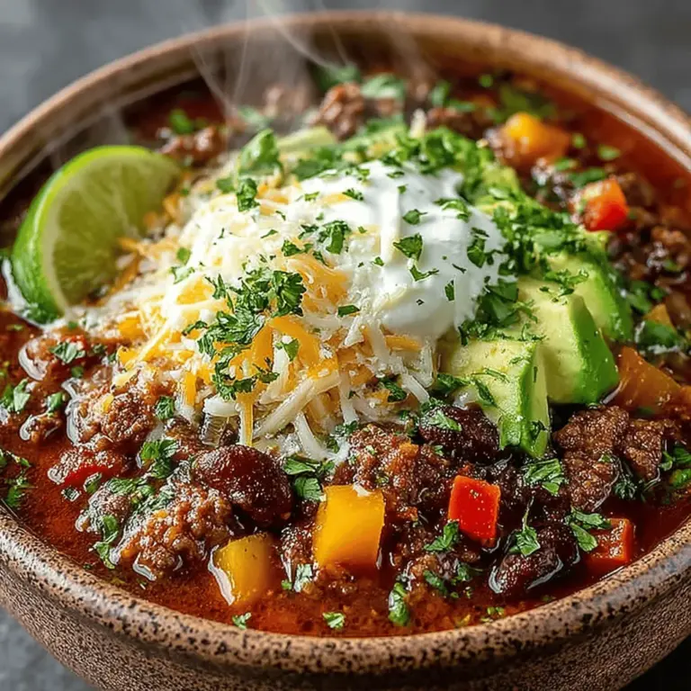 Willkommen zu einem wärmenden und herzhafteren Rezept, das perfekt für kühle Tage ist – der Slow Cooker Balsamico-Chili. Dieses Gericht vereint die Aromen von saftigem Fleisch, frischem Gemüse und einer köstlichen, würzigen Sauce, die den Geschmack jedes einzelnen Bestandteils zur Geltung bringt. Ob für ein Familientreffen, einen gemütlichen Abend mit Freunden oder einfach nur für die eigene kulinarische Freude – dieser Chili ist ein wahrer Crowd-Pleaser.