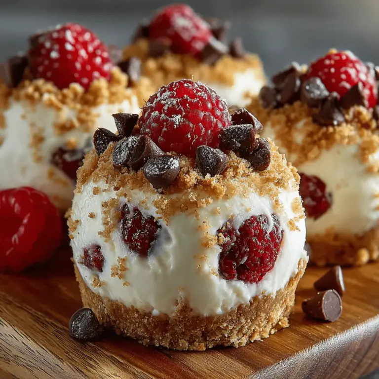 Wenn die Temperaturen steigen und die Sonne strahlt, sehnt man sich nach einem erfrischenden, köstlichen Dessert, das sowohl lecker als auch leicht ist. Die gefrorenen Joghurt-Himbeer-Käsekuchen-Bomben sind genau das, was Sie brauchen! Diese kleinen, gefrorenen Leckereien sind nicht nur ein wahrer Genuss für den Gaumen, sondern auch eine gesunde Alternative zu herkömmlichen Desserts. Sie vereinen die cremige Textur von Käsekuchen mit der Frische von Himbeeren und der Leichtigkeit von Joghurt, was sie perfekt für Sommerpartys oder als süße Belohnung nach einem langen Tag macht.