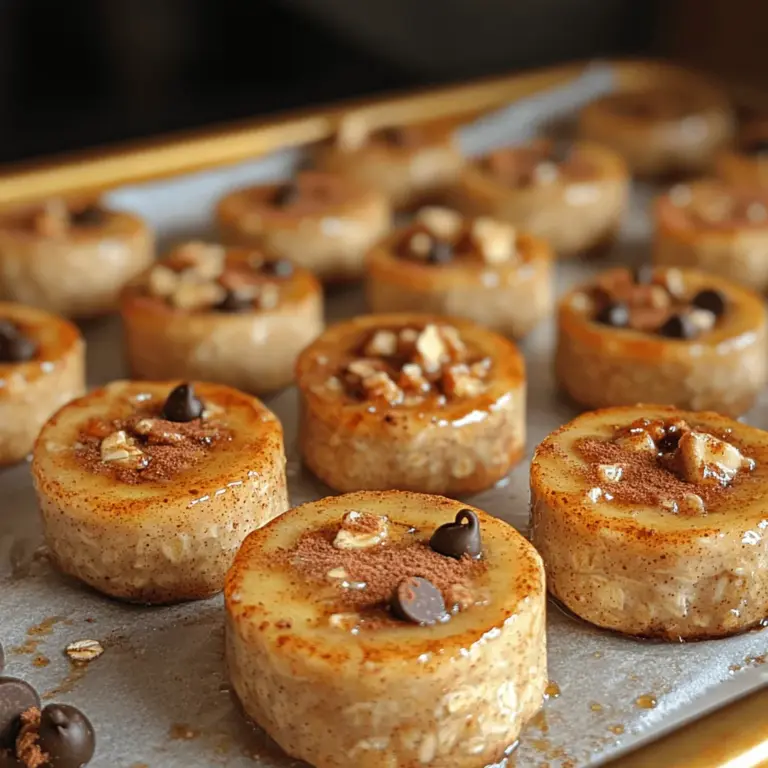 Gefrorene Snacks haben in den letzten Jahren an Popularität gewonnen, insbesondere bei gesundheitsbewussten Menschen, die nach praktischen und nahrhaften Alternativen suchen. In vielen Kulturen sind gefrorene Früchte und Snacks ein fester Bestandteil der Ernährung, da sie nicht nur die Frische der Zutaten bewahren, sondern auch den Genuss von gesunden Lebensmitteln erleichtern. Die gefrorenen Bananen-Zimt-Oat-Bites sind eine kreative Variation, die von der Idee inspiriert ist, gesunde Zutaten in eine schmackhafte Form zu bringen.