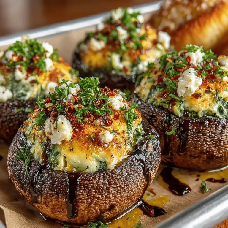 Gefüllte Champignons sind ein fester Bestandteil der internationalen Küche und erfreuen sich großer Beliebtheit. Sie bieten eine wunderbare Möglichkeit, verschiedene Aromen und Zutaten zu kombinieren und dabei eine schmackhafte, harmonische Füllung zu kreieren. In diesem Rezept setzen wir auf frische Zucchini, würzigen Feta-Käse und aromatische Kräuter, die den Champignons eine besondere Note verleihen. Diese Kombination ist nicht nur lecker, sondern auch gesund und nährstoffreich.