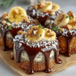 Wenn es darum geht, gesunde Snacks zu genießen, sind gefrorene Schokoladen-Chia-Bananenrunden eine hervorragende Wahl. Diese köstlichen, gefrorenen Leckereien sind nicht nur einfach zuzubereiten, sondern bieten auch eine perfekte Kombination aus süßen Bananen, nahrhaften Chiasamen und einer schokoladigen Note. Perfekt für heiße Sommertage oder als gesunder Snack für zwischendurch, versprechen diese Bananenrunden Genuss ohne schlechtes Gewissen.
