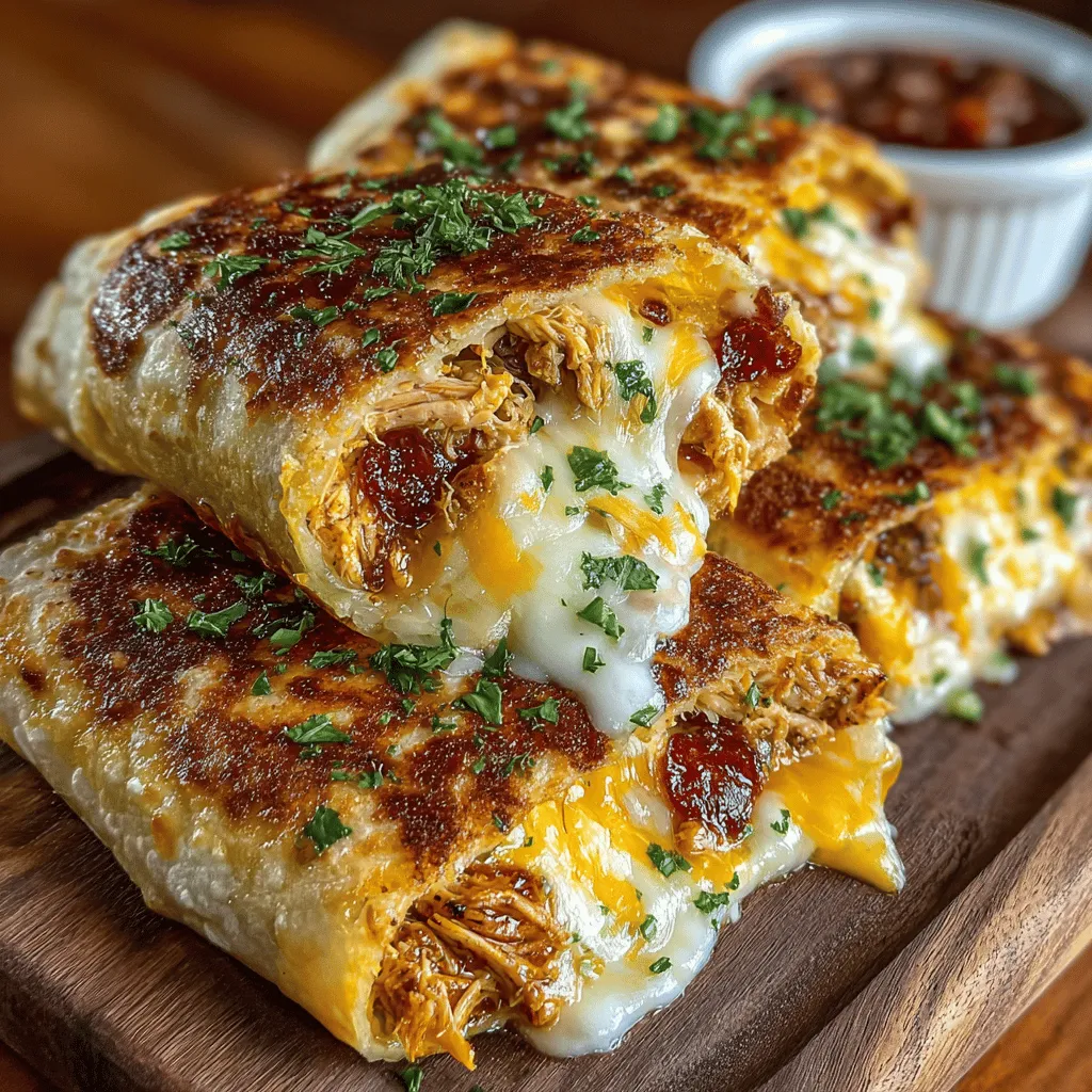 Hatch Chili Chicken Pizza Wraps: Ein Geschmackserlebnis