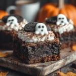 Brownies sind ein klassisches amerikanisches Dessert, das für seine fudgy Konsistenz und den intensiven Schokoladengeschmack bekannt ist. Sie sind vielseitig und können je nach Vorlieben und Anlässen angepasst werden. Von klassischen Rezepten mit Nüssen bis hin zu kreativen Variationen mit verschiedenen Schokoladensorten – die Möglichkeiten sind endlos. In den letzten Jahren sind Brownies besonders in der Halloween-Zeit zu einem beliebten Dessert geworden, da sie sich leicht dekorieren lassen und eine perfekte Basis für kreative Themen bieten, wie in diesem Fall für die Spooky Specter Brownies.