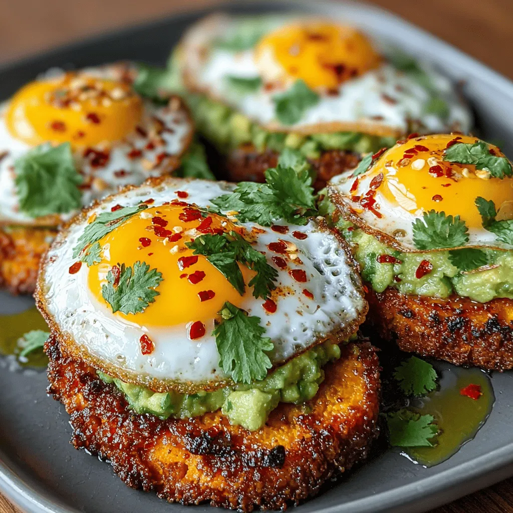 Süßkartoffel-Ei-Toast-Delikatesse