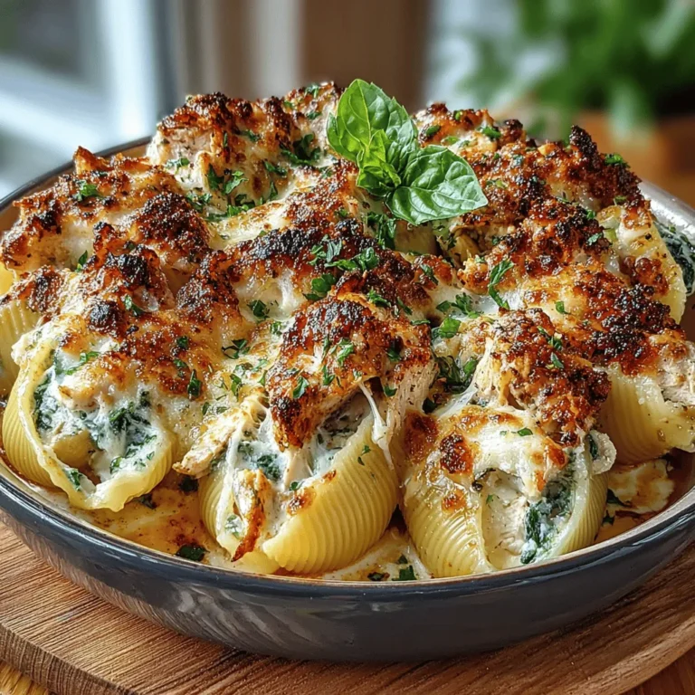 Die Küche ist ein Ort der Kreativität und des Genusses. Wenn es darum geht, köstliche und nahrhafte Gerichte zuzubereiten, ist das Rezept für Käse-Hühnchen & Spinat gefüllte Muscheln eine wunderbare Wahl. Dieses Gericht kombiniert die herzhaften Aromen von Hühnchen, frischem Spinat und einer köstlichen Käsemischung, alles eingehüllt in zarte Pastamuscheln. Es ist nicht nur ein Fest für die Sinne, sondern auch eine ausgewogene Mahlzeit, die eine Vielzahl von Nährstoffen bietet.