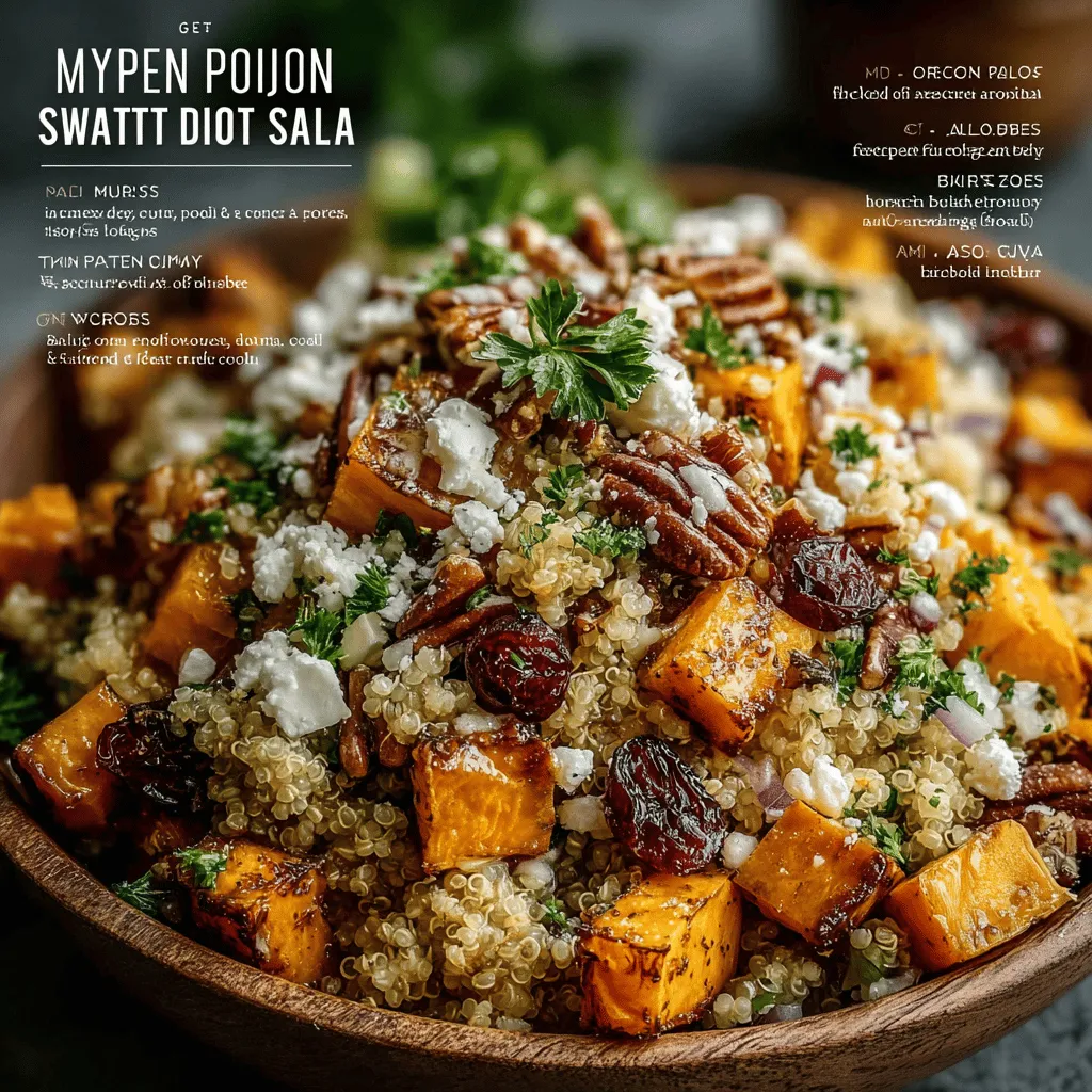 Willkommen zu unserem Rezept für den Ahorn-Dijon Süßkartoffelsalat, einem Gericht, das nicht nur lecker, sondern auch nahrhaft ist. Dieser Salat kombiniert die natürliche Süße von gerösteten Süßkartoffeln mit dem herzhaften Geschmack von Dijon-Senf und dem süßen Aroma von Ahornsirup. Ideal als Beilage oder Hauptgericht eignet sich dieser Salat hervorragend für jede Gelegenheit, sei es ein gemütliches Mittagessen oder ein festliches Abendessen.