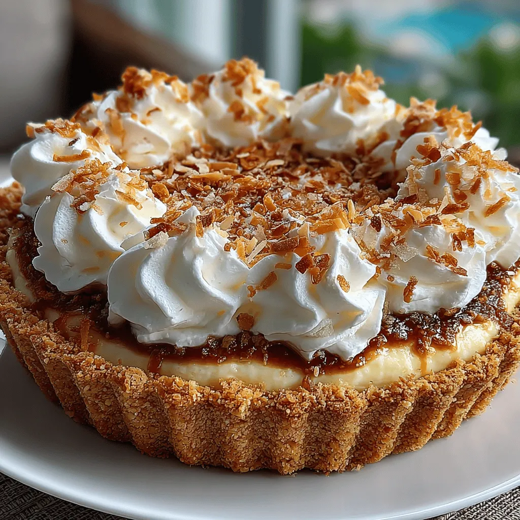 Die tropische Kokos-Creme-Torte ist ein wahrhaft himmlisches Dessert, das die Geschmäcker der Karibik in Ihre Küche bringt. Diese köstliche Torte vereint die cremige Textur von Kokosmilch mit einem knusprigen Graham-Cracker-Boden, der perfekt mit der süßen Füllung harmoniert. Ursprünglich inspiriert von klassischen Kokosdesserts, hat sich diese Torte in vielen Kulturen als beliebtes Rezept etabliert. In tropischen Regionen ist Kokosnuss nicht nur ein Grundnahrungsmittel, sondern auch ein Symbol für Genuss und Lebensfreude.