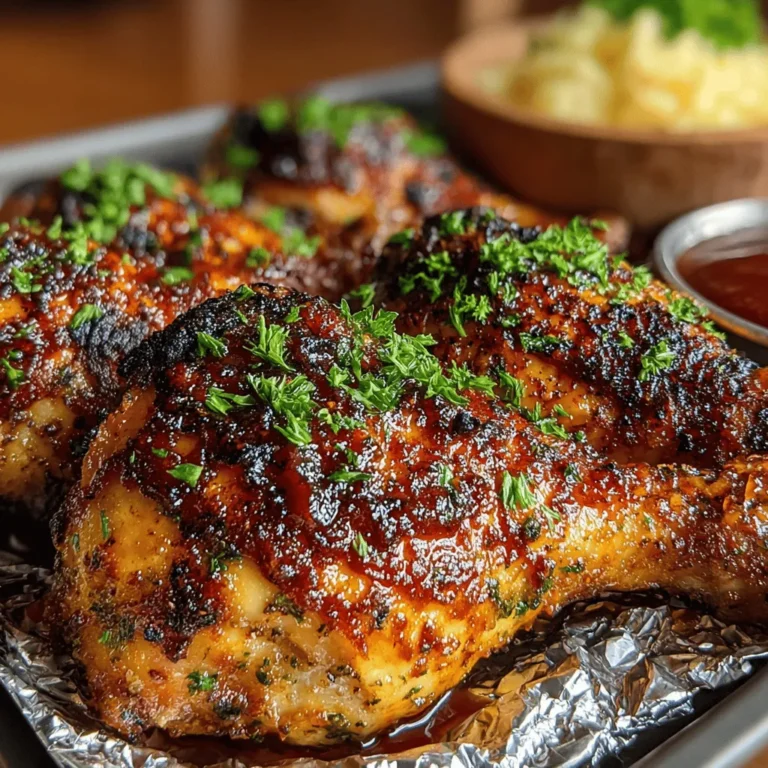 Rezepte sind das Herzstück jeder Küche. Sie bringen nicht nur Geschmack auf den Tisch, sondern fördern auch die Kreativität und das Zusammensein. Ob für ein Familienessen, eine Grillparty oder einfach nur für den Alltag – die Zubereitung von köstlichen Gerichten kann eine wahre Freude sein. In diesem Artikel widmen wir uns einem besonders schmackhaften Gericht: den Rauchigen Süßen BBQ-Hähnchenschenkeln. Dieses Gericht ist nicht nur einfach zuzubereiten, sondern bietet auch eine harmonische Kombination aus rauchigen und süßen Aromen, die alle Geschmäcker ansprechen.
