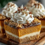 Der Herbst ist die Zeit der Kürbisse, und nichts verkörpert diese Saison besser als der Kürbis-Paradies-Pie-Riegel. Diese köstlichen Riegel kombinieren die Aromen von süßem Kürbis, warmen Gewürzen und einer knusprigen Graham-Cracker-Kruste zu einem unwiderstehlichen Dessert, das sowohl bei Familienfeiern als auch bei gemütlichen Herbstabenden begeistert. In diesem Rezept werden die Aromen des klassischen Kürbiskuchens in eine handliche Form gebracht, die sich perfekt zum Teilen eignet.