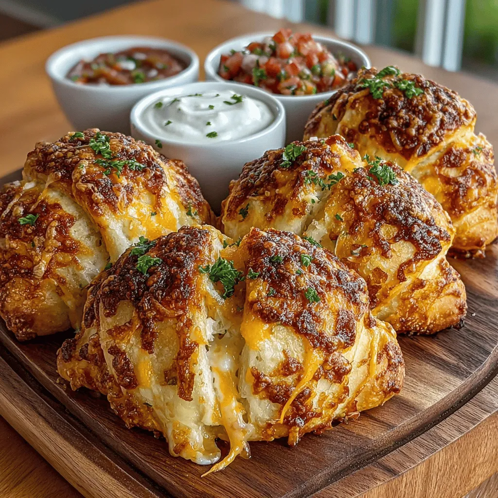 Würzige Käseschnecken: Grüne Chili-Cheddar-Crescent-Röllchen