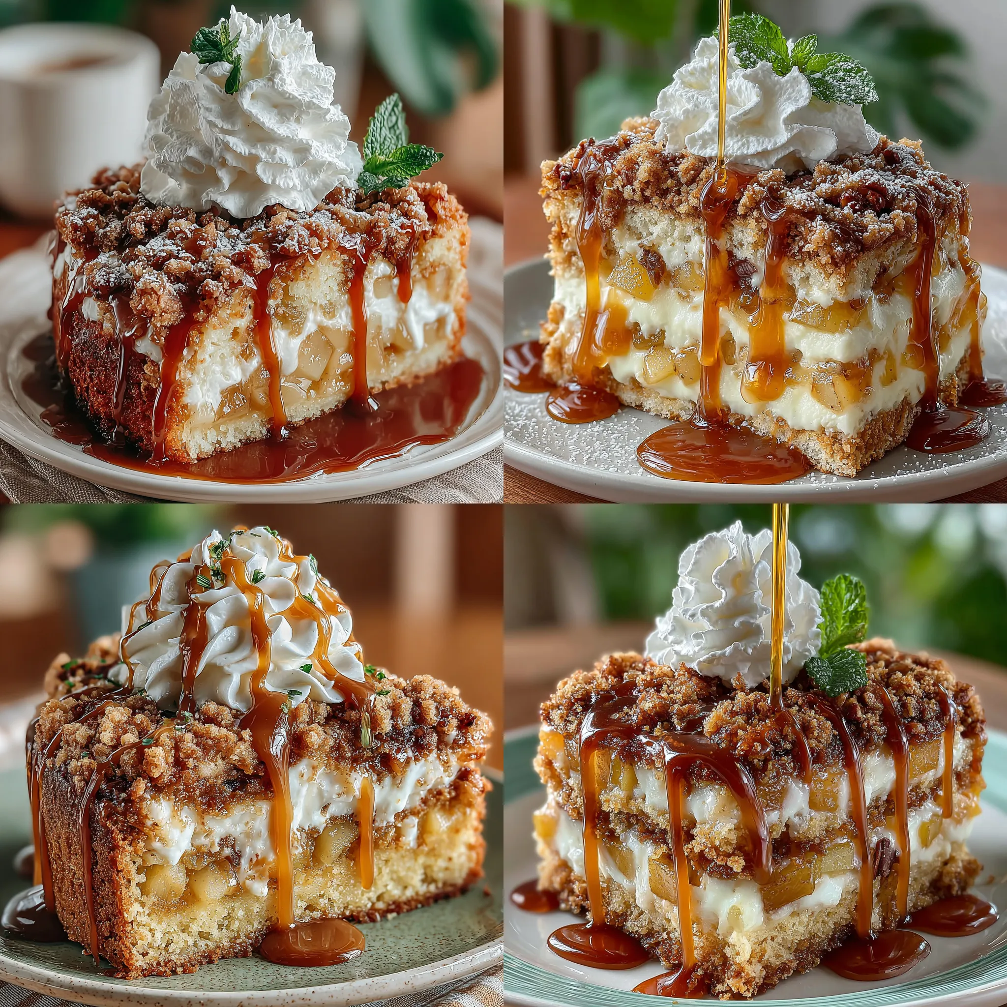 Der Apfel-Pecan-Streuselkuchen ist nicht nur ein einfaches Dessert, sondern ein wahrer Genuss, der die Aromen des Herbstes in jeden Bissen bringt. Dieses Rezept vereint saftige Äpfel, knusprige Pecannüsse und eine goldene Streuselschicht, die zusammen ein unwiderstehliches Geschmackserlebnis schaffen. Was dieses Rezept besonders macht, ist die harmonische Kombination von süß und herzhaft, die jeden Kuchenliebhaber begeistert. Zudem ist der Kuchen einfach zuzubereiten und eignet sich perfekt für besondere Anlässe oder als Nachmittagsnascherei.